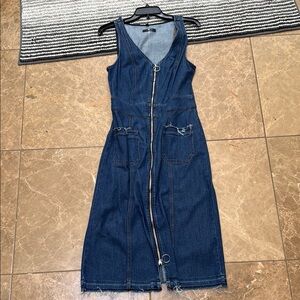 Denim Blue Women's Jean Dress
